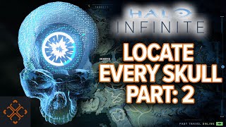 Halo Infinite guide All Skull Locations Part 2 [upl. by Xanthe391]