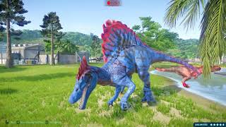 Giant Dinosaurus Evolution Hunting Titanosaurus Godzilla Velociraptor Jurassic World Dominion [upl. by Siuol]