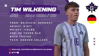 Tim Wilkening  16  Fall 23 Highlights  Goshen College NAIA [upl. by Darlene]