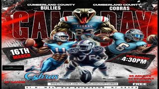 NEAFL Cumberland County Bullies vs Cumberland County Cobras The Battle for Cumberland County [upl. by Jacobine]