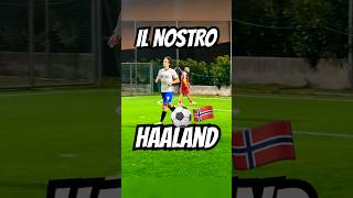 Bazz come Haaland Goal al volo in acrobazia 🥷🇳🇴 haaland shorts [upl. by Cooke]