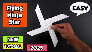 How to make a Paper Ninja Star  Origami Ninja Star  Shuriken  Paper ka ninja star kaise banaen [upl. by Yramesor765]