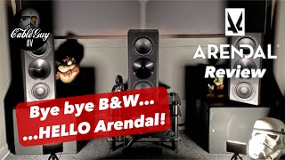 Arendal Sound 1723 S THX REVIEW  vs BampW 600 Series  arendalsound [upl. by Gonta]