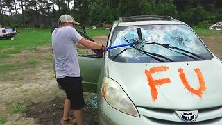 Destroying My Friends Car And Surprising Him With A New One  Slime [upl. by Llertal]