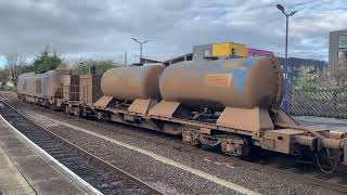 DRS Class 68024  Class 68025 with the RHTT pass Middlesbrough on Nunthorpe to Carlisle [upl. by Mcclary883]