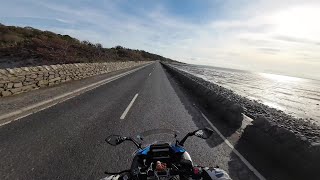 A Scenic Trip Around The Ards Peninsula on My Suzuki GSX S1000GT [upl. by Shiff494]