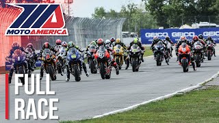 MotoAmerica Medallia Superbike Race 1 at Brainerd International Raceway 2022 [upl. by Nnyliram995]