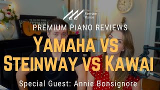 🎹 Yamaha CFX vs Hamburg Steinway D vs Kawai SKEX Piano Comparison  Can Stu Tell The Difference🎹 [upl. by Kailey]