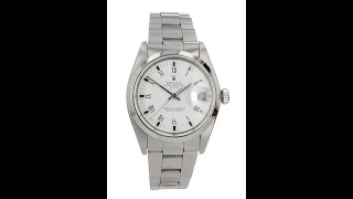 Rolex Oyster Perpetual Date Pre Owned Watch Ref 1500 [upl. by Dorita]