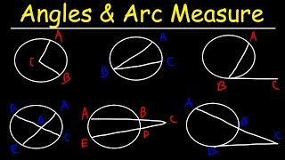 Circles Angle Measures Arcs Central amp Inscribed Angles Tangents Secants amp Chords  Geometry [upl. by Caffrey975]