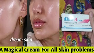 Skin A Cream Review  Tretinoin Cream Uses and Benefits  Best Night Cream For Winters [upl. by Paynter]