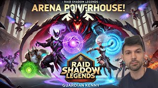 Raid Shadow Legends Gold Arena  Absolute Power feat Gorgorab and Gnishak  Guide amp Gameplay [upl. by Seem]