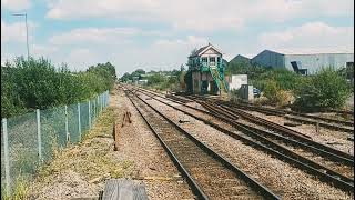 37610 amp 37116 heading through Whittlesea towards Peterborough and onwards to Derby RTC [upl. by Noryb]