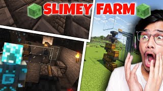 how To Build An Epic Slime Farm In Minecraft likegamerfleet ampanshubisht How To Find Slime Chunks [upl. by Ennaylloh]