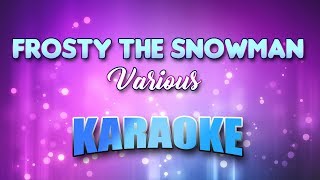 Frosty The Snowman Karaoke amp Lyrics [upl. by Mills]