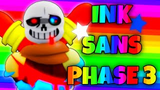 SHANGHAIVANIA PHASE 3 INK Sans GAMEPLAY  UNDERTALE JUDGMENT DAY [upl. by Flita80]