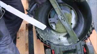 Cleaning a lawn mower  SMART PRO  Dry Ice Blasting [upl. by Joan]