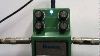 IBANEZ TS9DX MOD BY THANAPATR SOUND DEMO [upl. by Danella]