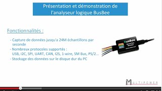 Présentation de lanalyseur logique BusBee Multipower  Education amp Pros [upl. by Bartholomew497]