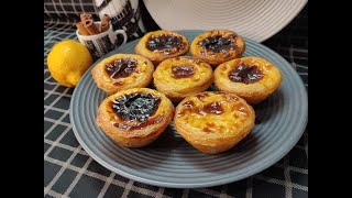 Aprenda aqui a fazer os maravilhosos Pasteis de Nata portugueses 😊🙏 [upl. by Notelrahc]