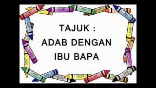 Syair Adab Dengan Ibu Bapa BAHASA MELAYU [upl. by Volding295]