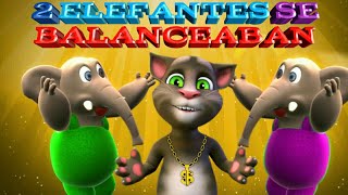 2 Elefantes se balanceaban  canciones infantiles  gato tom [upl. by Whitten]