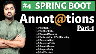 Spring boot Annotations Controller Layer  Controller RestController RequestMapping etc [upl. by Nivlem]