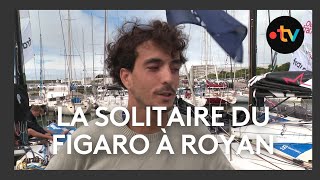 Les skippers de la Solitaire du Figaro en escale à Royan [upl. by Fowkes740]