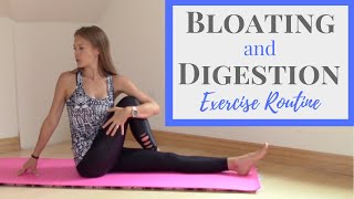 Exercise Routine for Digestion Bloating Endometriosis and IBS [upl. by Indyc1]