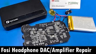 SDG 355 eBay Fosi Audio N3 Portable Bluetooth Headphone Amplifier Repair [upl. by Knapp]