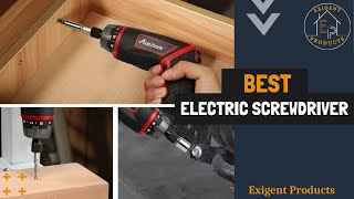 8 Best Electric Screwdriver in 2024  Cordless Screwdriver [upl. by Salbu]