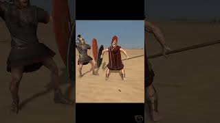 Veteran Legionaries VS Royal Spartan Total War 1v1 rome2totalwar totalwar gaming [upl. by Agiaf]