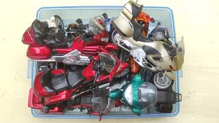 Diecast Collection 112 Bigger Size Model Honda Goldwing BMW Bike Kawasaki Bike Suzuki Bike 158 [upl. by Ailadi824]