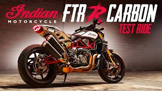 2024 Indian FTR R Carbon TEST RIDE [upl. by Imre]