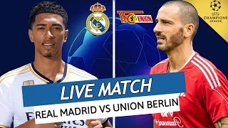 🔴REAL MADRID  UNION BERLIN LIVE  🔥LES DEBUTS DU REAL  🚨LIGUE DES CHAMPIONS  CHAMPIONS LEAGUE [upl. by Sokcin180]