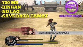 SEKARANG SUDAH BISA MAIN GAME BASARA 3 UTAGE WII DENGAN LANCARSAVE DATA TAMATDOLPHIN EMULATOR [upl. by Ilagam672]