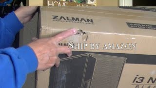 Zalman I3 Neo ATX Computer Case Black Edition Unboxing [upl. by Sukul]