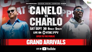 Canelo Alvarez vs Jermell Charlo GRAND ARRIVALS  CaneloCharlo Fight Week [upl. by Wiley629]