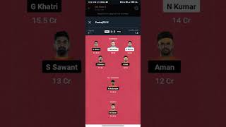 BUN vs PUN kabaddi dream11 Prediction  Dream11 Team Of Today Match  Kabaddi Dream11 Team Today [upl. by Cummine]