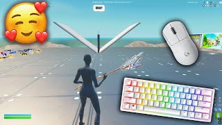 Chill ASMR🤩 1v1 BUILD FIGHT 🏆Satisfying Fortnite Keyboard Sounds [upl. by Rhianon983]