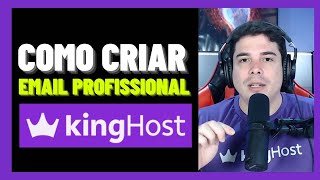 Como Criar um Email Profissional para Seu Negócio na KingHost [upl. by Aenat]