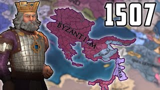 Byzantium but I made it look UTTERLY BROKEN  132 Origins EU4 [upl. by Newsom]