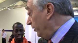 Lord Monckton Invades SustainUS Booth  Calls US students quotHitler Youthquot [upl. by Deena]