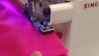 Shirring Foot on a Serger [upl. by Bergman494]