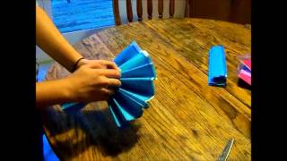 How To Make Tissue Paper PomPoms [upl. by Anwaf]