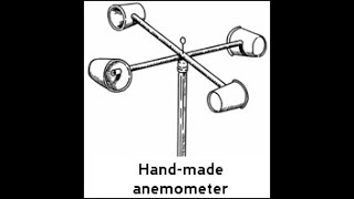 how to make an anemometer  how to add electronics [upl. by Mcneely]