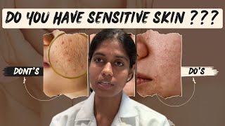 Do you have sensitive skin Watch and know the Dos and Donts [upl. by Willamina786]