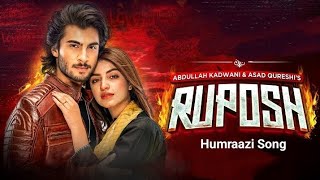 Hamraazi  Lyrics Song  Ruposh  Pakistani song  Haroom Kadwani Kinza Hashmi  Wajhi Farooki [upl. by Epoh]