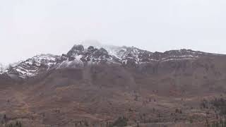 Ice Slump Denali Park Alaska Sept24 [upl. by Lasyrc]