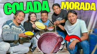 Preparamos COLADA MORADA Ecuatoriana 🇪🇨  FERNANDO OTAVALO VLOGS [upl. by Engenia]